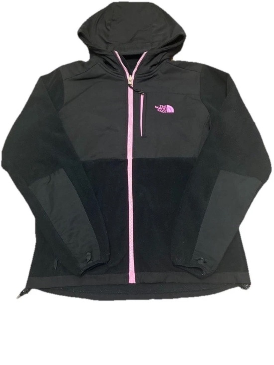 The North Face Jackets & Blazers - The North Face Women’s Medium Black Pink Zip Up Jacket Hoodie Fleece Softshell